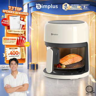 Simplus Visual Air Fryer with LCD Touch Screen Oil Free Non Stick Air Fryer KQZG017