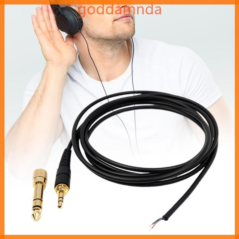 GODD สายทดแทนสําหรับ M20X M30X AD500X A550Z AD900X DT440 DT770 DT880 DT990 MDR-7506 6 5 มม.ชุดหูฟังส