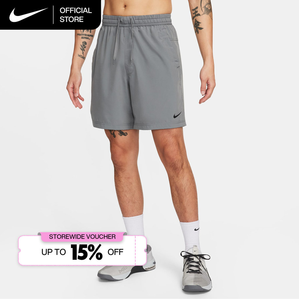 Nike Dri-FIT Men's Form 7" Unlined Versatile Shorts - Smoke Grey [DV9858-084]
