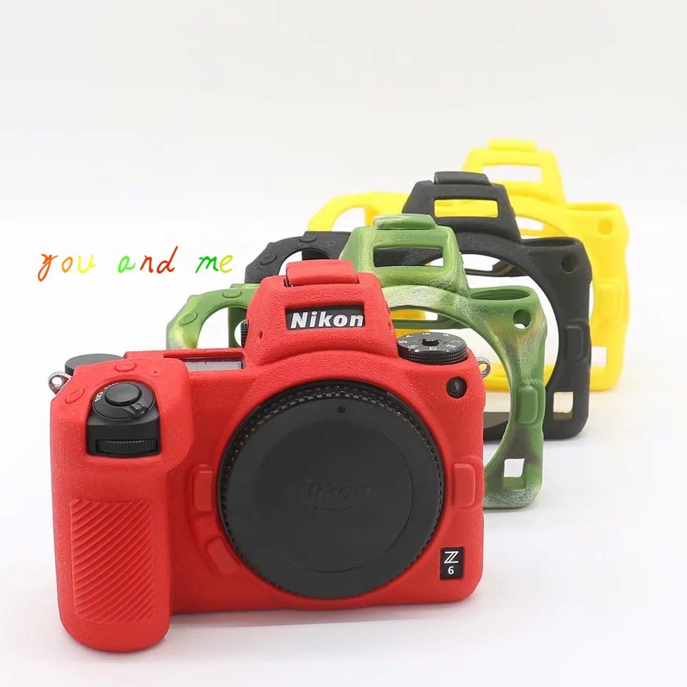 เหมาะสําหรับ Nikon Z5 Z6 Z7 Z50 Z6II Z7II เคสป้องกัน Micro Single Digital Camera Bag เคสซิลิโคน