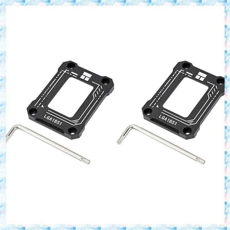 [RQMU] 2X LGA1851-BCF CPU Bend Correction Fixing 1851 Buckle, Anti-Crush Bracket Plate,เหมาะสําหรับL
