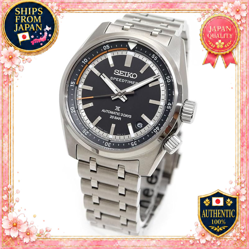 นาฬิกา Seiko Prospex Speedtimer SRQ047J1 โครโนกราฟ สแตนเลสสตีล ขนาด 42 มม.
