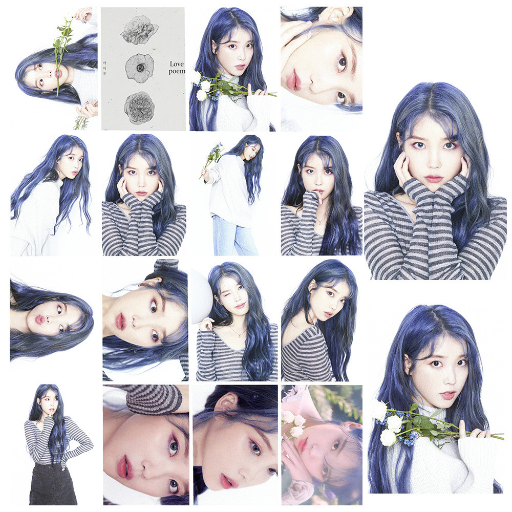 IU Li Zhien โปสการ์ด Merchandise Photocard การ์ด LOMO โปสการ์ด Uaena ของขวัญสไตล์เดียวกัน