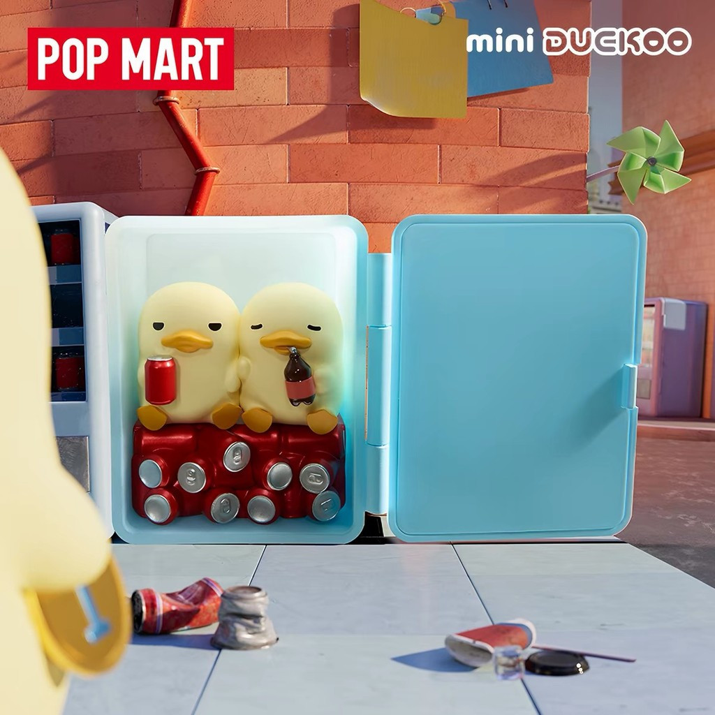 [ราคากิจกรรมร้านค้าใหม่] POPMART POPMART mini DUCKOO Citywalk Series รูป Mystery Box ของเล่นของขวัญ