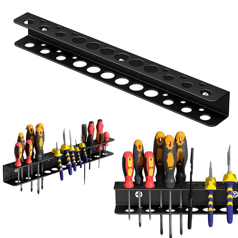 [B&N] ไขควง Plier Storage Ra โลหะ Heavy Duty ติดผนังเครื่องมือสําหรับโรงรถ Workshop การจัดการเครื่องมือมัลติฟังก์ชั่น [ใหม่]