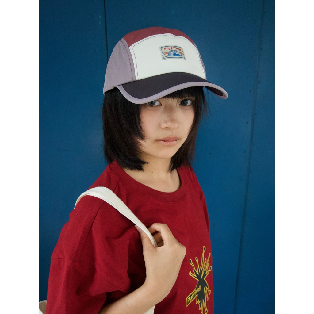 PuffFrog Colorblock Nylon Cap PuffFrog Colorblock Nylon Five Piece Cap