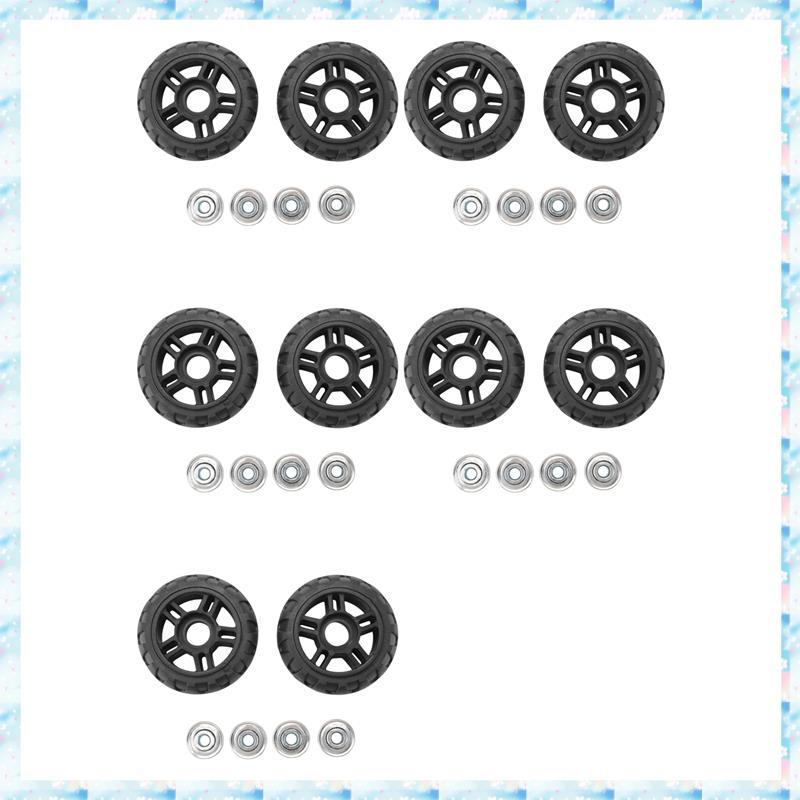 [R QMU] ล้อกระเป๋าเดินทาง 5 คู่กระเป๋าเดินทางเปลี่ยนล้อเพลา Deluxe Repair Deluxe Repair Deluxe เครื่