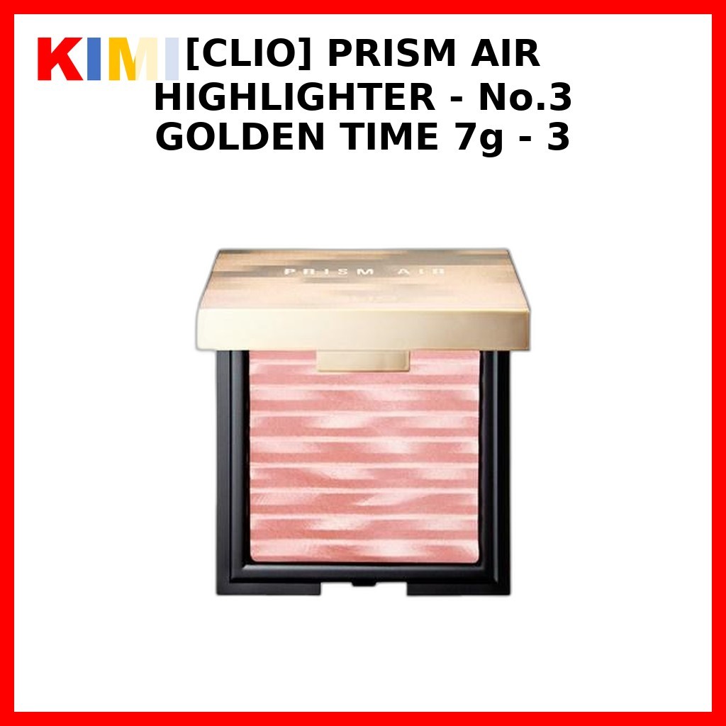 [CLIO] PRISM AIR HIGHLIGHTbagER - No.3 GOLDEN TIME - 3 GOLDEN / ไฮไลท์เตอร์เกาหลี / Radiant Glow by 