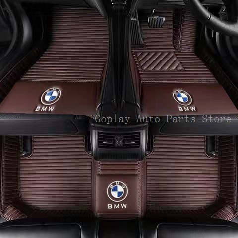 {BMW} Bmw M1,M2,M3,M4,M5,M6 รถขับมือขวา /พรมรถยนต์ /พรมปูพื้นรถยนต์/หนังกันน้ํา
