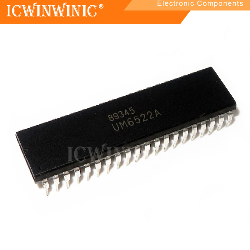 5 ชิ้น UM6522A UM6522 DIP-40 วงจรรวม IC
