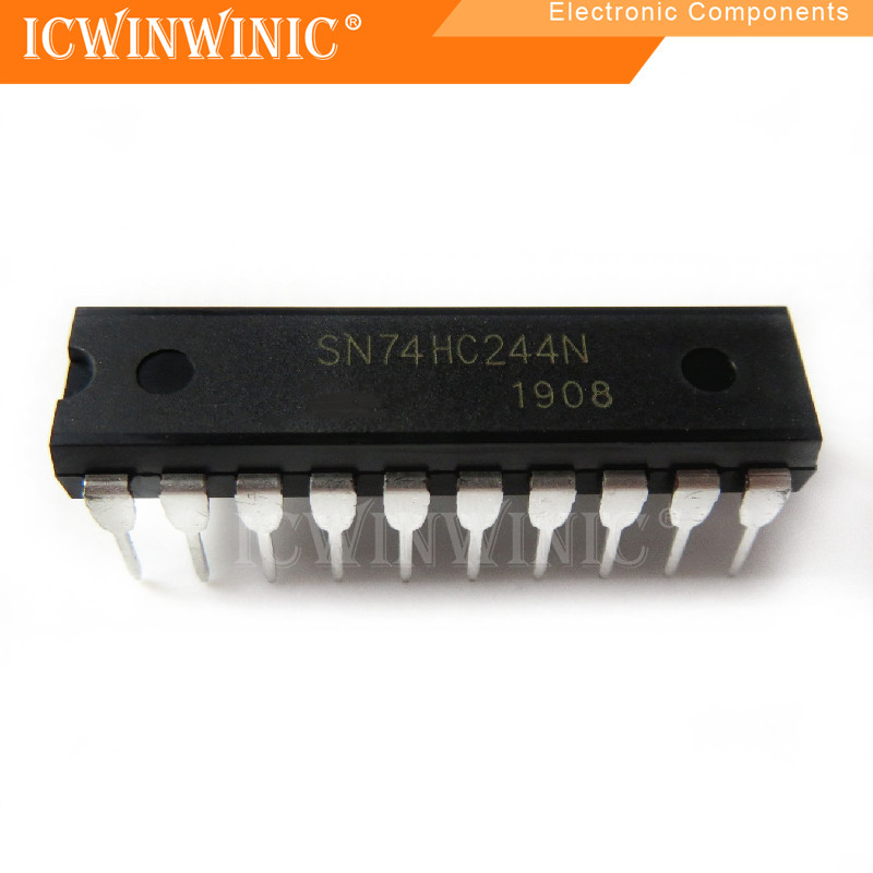 5 ชิ้น SN74HC244N 74HC244 DIP-20 ส่วนประกอบอิเล็กทรอนิกส์C