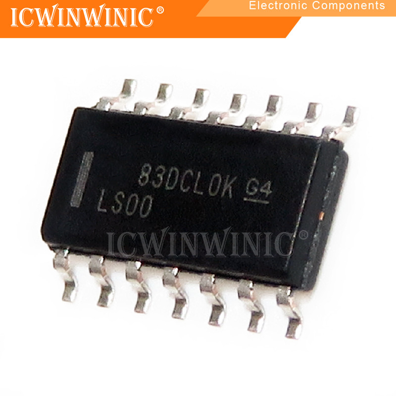 5 ชิ้น SN74LS00DR SN74LS00 74LS00 SOP-14 ส่วนประกอบอิเล็กทรอนิกส์