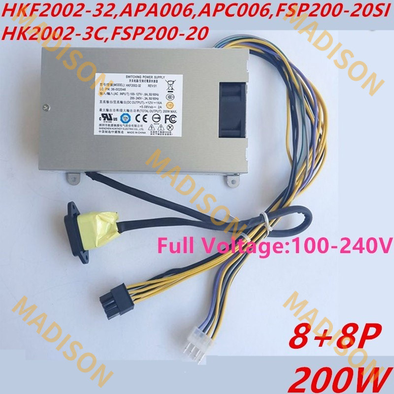 แหล่งจ่ายไฟใหม่สําหรับ Lenovo PSU B320 B325 B520 B540 200W HKF2002-32 apa006 apc006 FSP200-20SI HK2002-3C