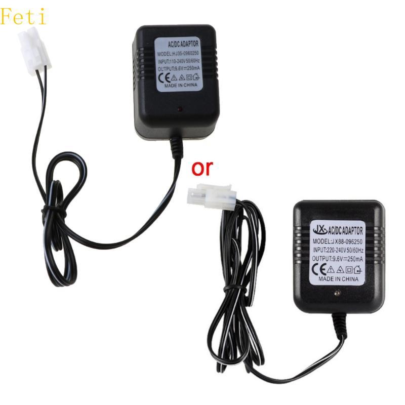 Feti RC Charger สําหรับ 9 6V NiMH NiCd Packs 250mA AC Plug Charger
