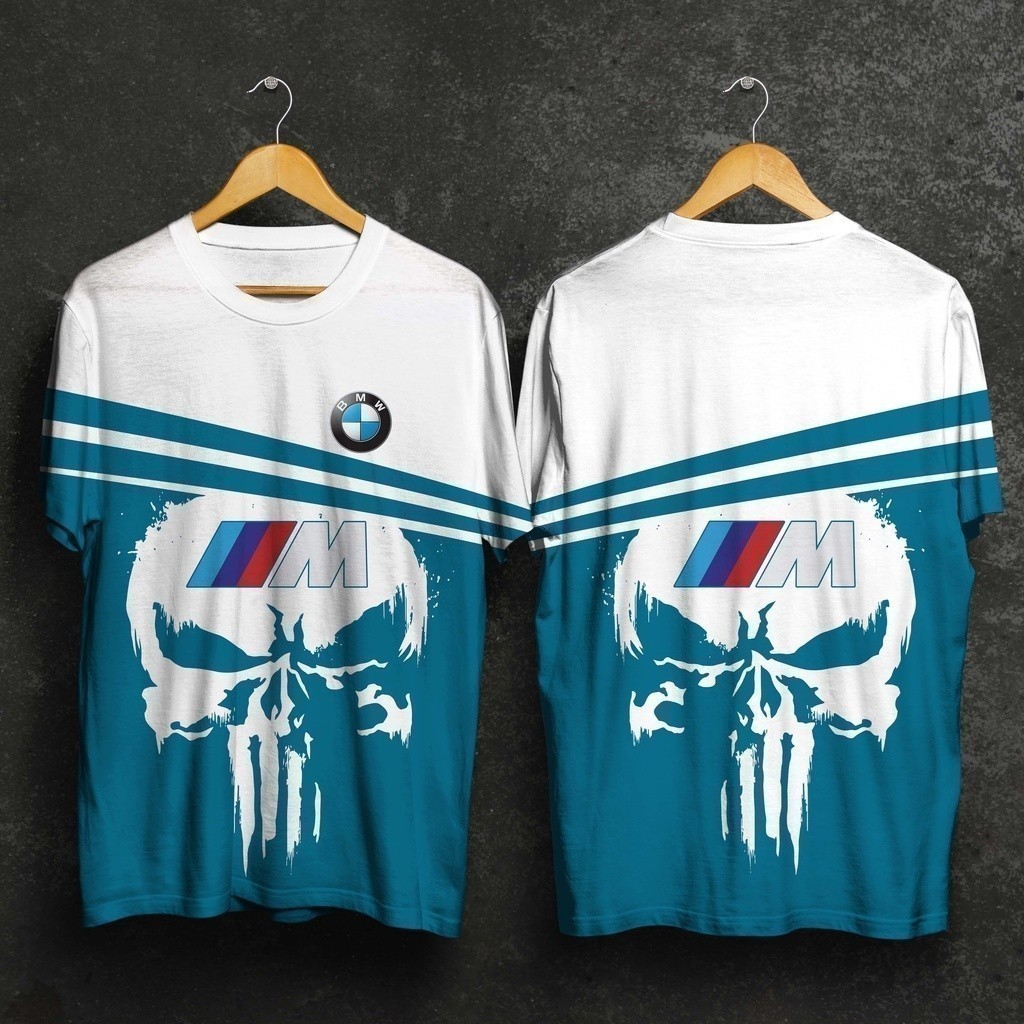2026 BMW M3 M4 M5 M6 M8 X3 M x4 M ผู้ชาย US 3d เสื้อยืด S-3XL
