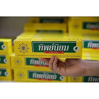 NS (1หลอด) ยาสีฟัน ทิพย์นิยม ลดคราบบุหรี่ หินปูน Thipniyom 160 กรัม
