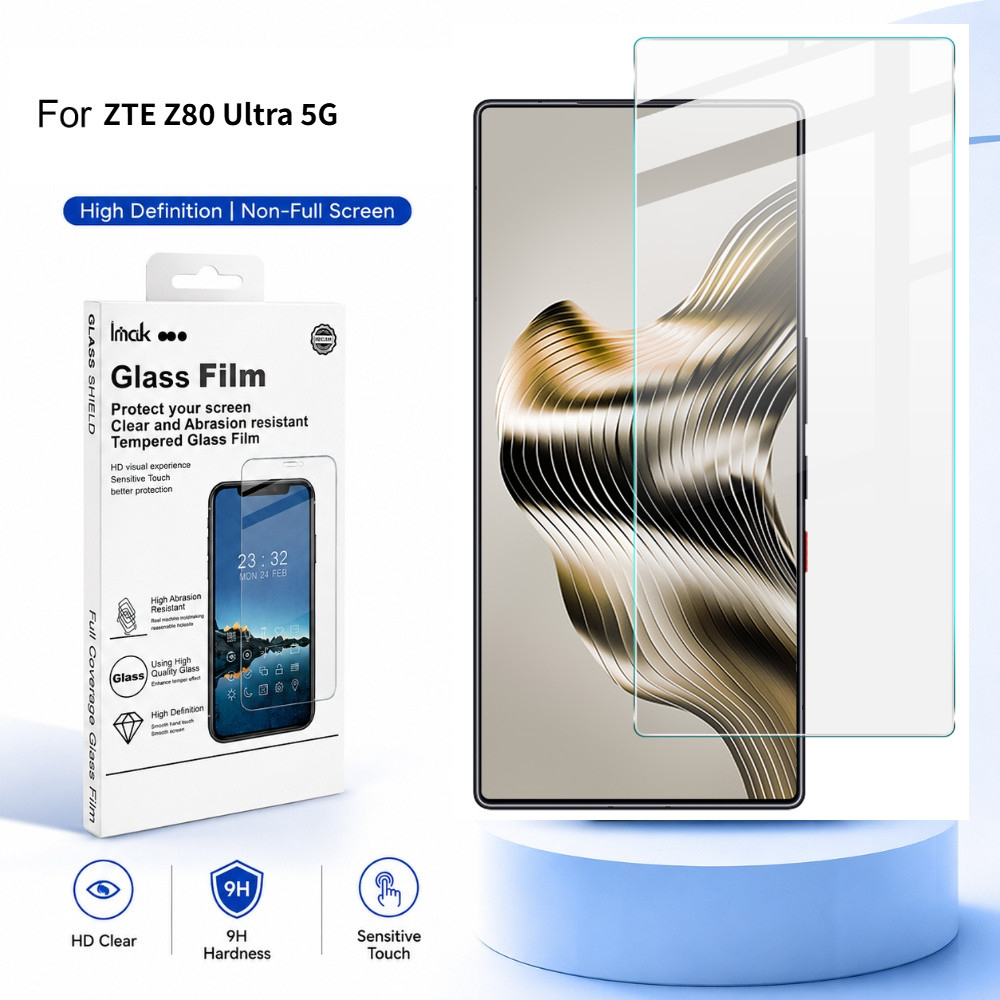 ฟิล์มกระจก ZTE Nubia Z80 Z70 Z60S Z50S Ultra Pro 5G ฟิล์มกันรอยหน้าจอ ใสคมชัด HD FM0001