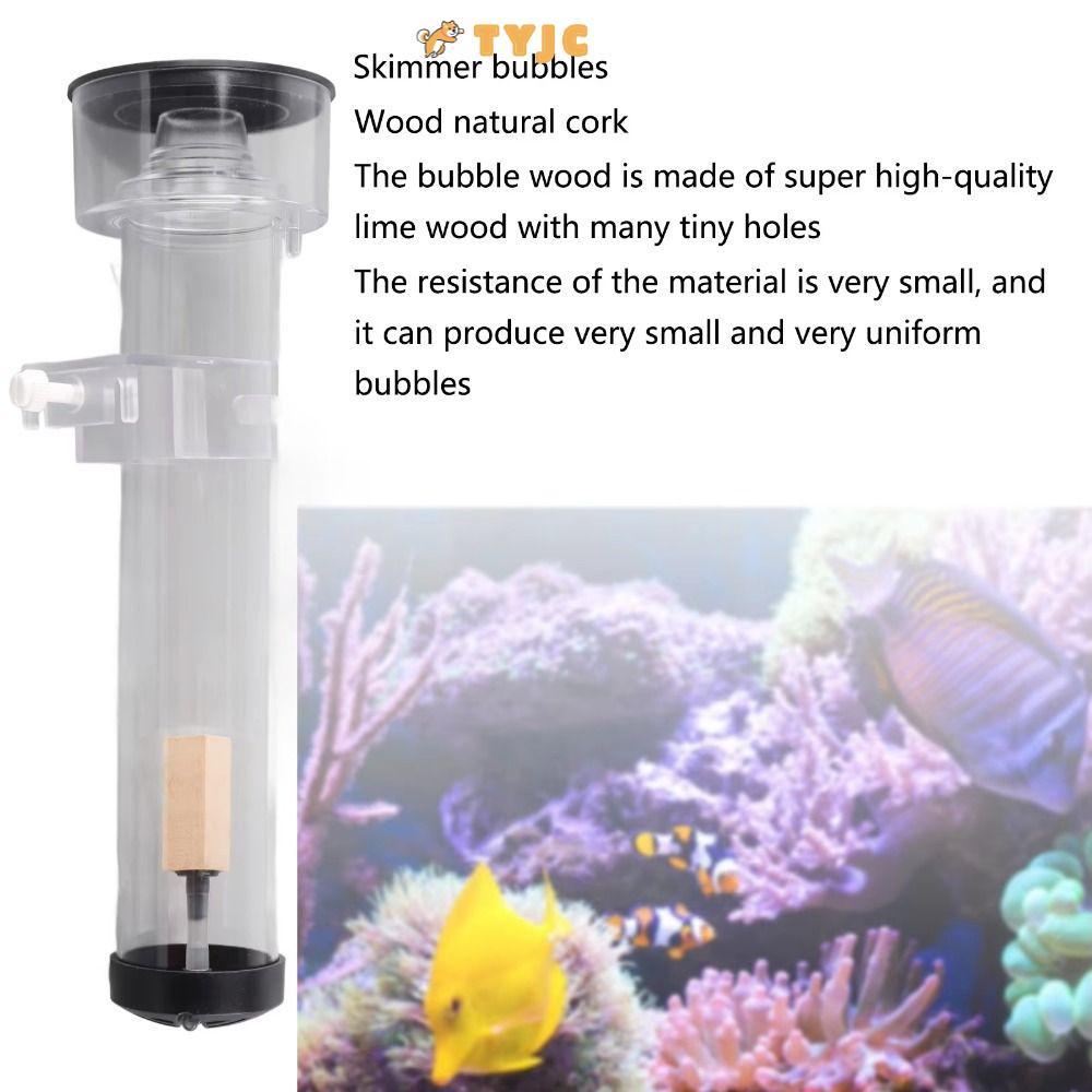 TYYJC Fish Protein Skimmer, แก้ว Borosilicate เย็น/ทนความร้อน Aquarium Filter, แยก Impurries ดูผลิต 