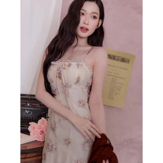#JBS2695 Laura Flora Set(Dress+Cardigan) Joobs studio