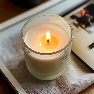 Scented candles, 100% organic soy wax เทียนหอมผลิตจากไขถั่วเหลืองออแกนิก 100% กลิ่นแนวธรรมชาติ