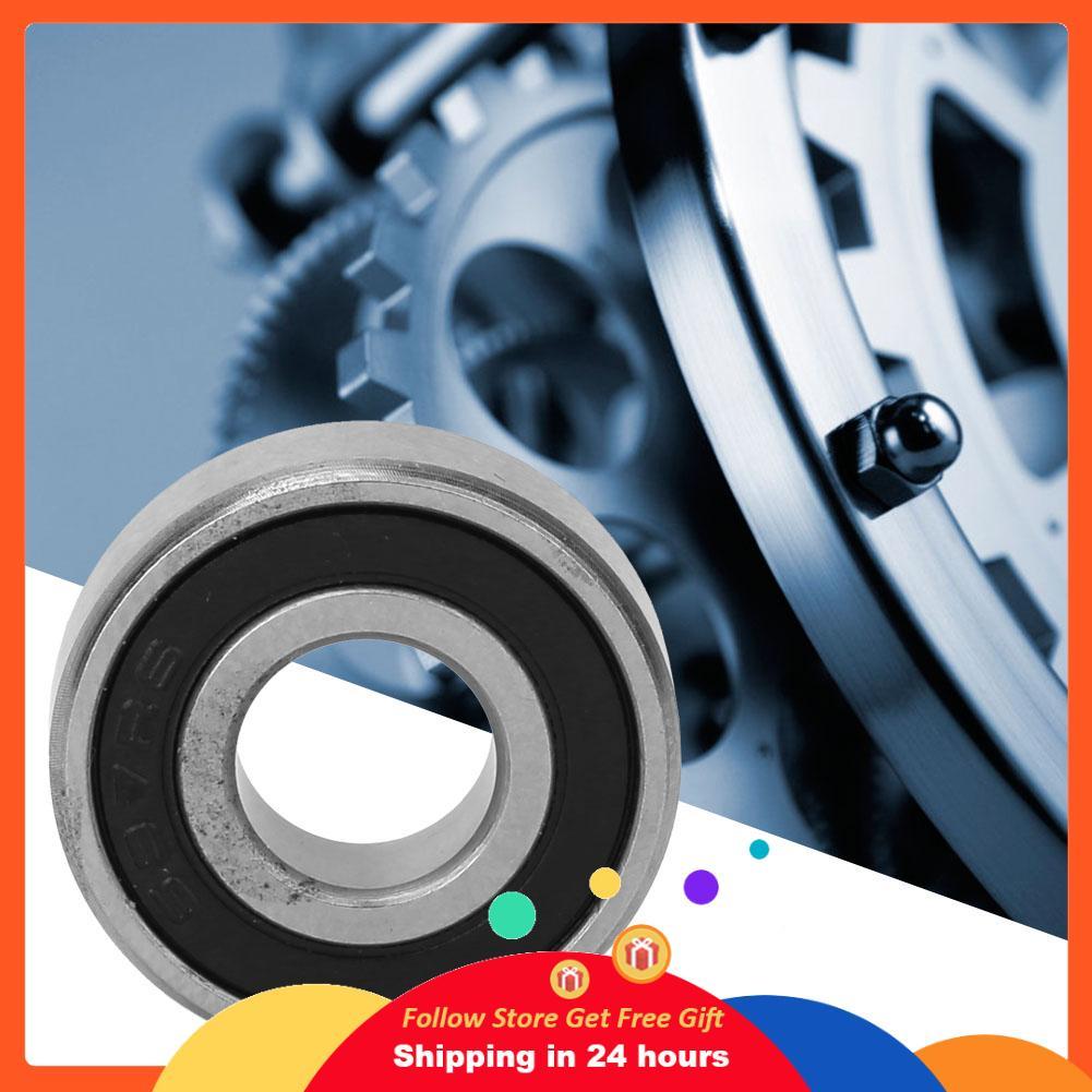 Supergoodsales Deep Groove Ball Bearing 10 ชิ้น 697-2RS 698-2RS 699-2RS ยางปิดผนึกทำจากเหล็กวัสดุเริ