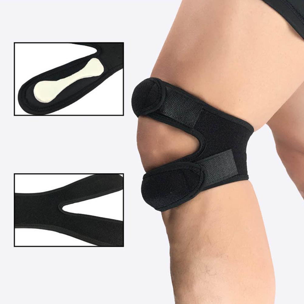 รองรับวงเล็บกีฬา Patellar Kneepad Jumper Elbow Patella Tendon Support Band สายรัดเข่า Band เข่ารั้ง