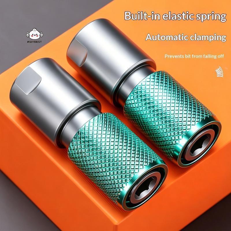 {maybest} 10 มม.เกลียวถึง 1/4 อะแดปเตอร์ Hex Keyless Qui เปลี่ยนหัวแปลงสว่านไฟฟ้าสําหรับงานไม้ DIY โครงการเครื่องมือไฟฟ้า {TH}