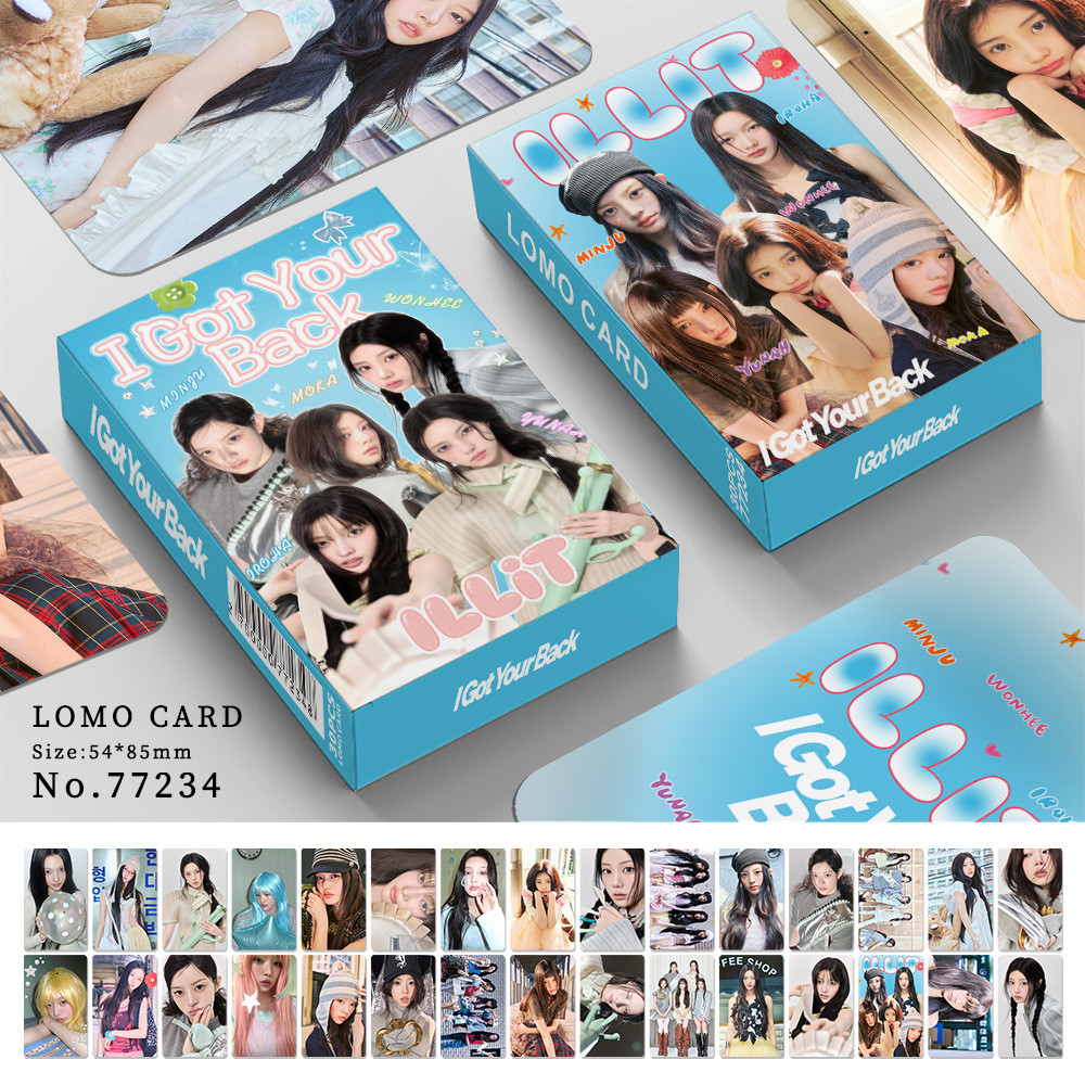ILLIT อัลบั้ม IGotYour กลับ Photocard Lomo Card โปสการ์ด 30 ชิ้น/กล่อง