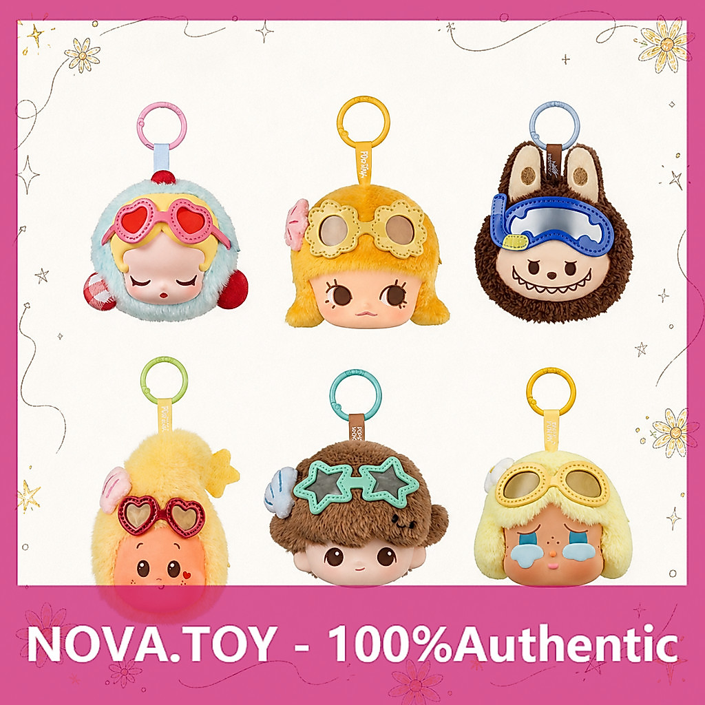 [open bag] POPMART POPMART Island Vacation Series หูฟังกระเป๋า Mystery Box Gift