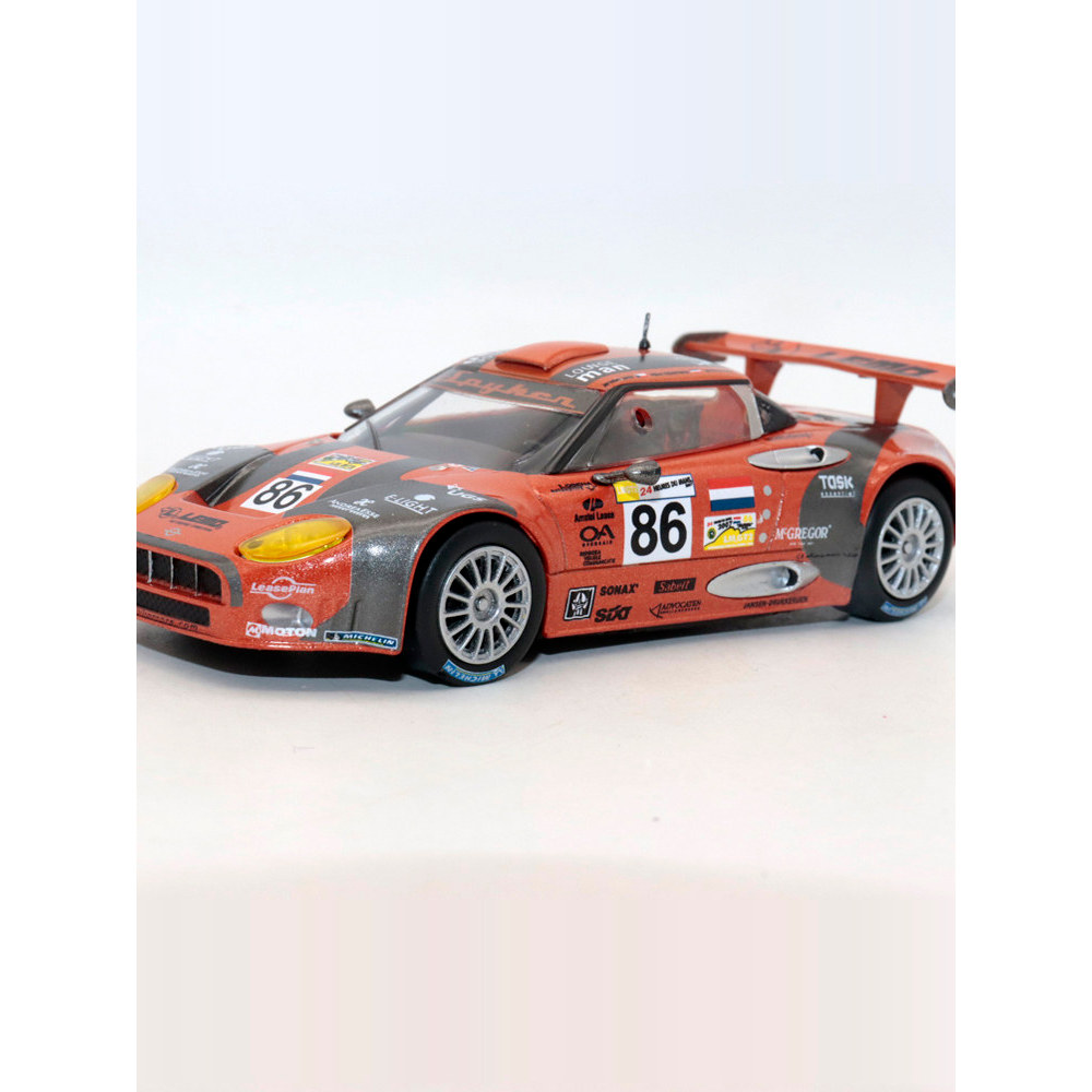 Alaya 1 43 Spyker C8 GT2-R Sejue C8 Spyker Racing Model เครื่องประดับรถยนต์โลหะผสม