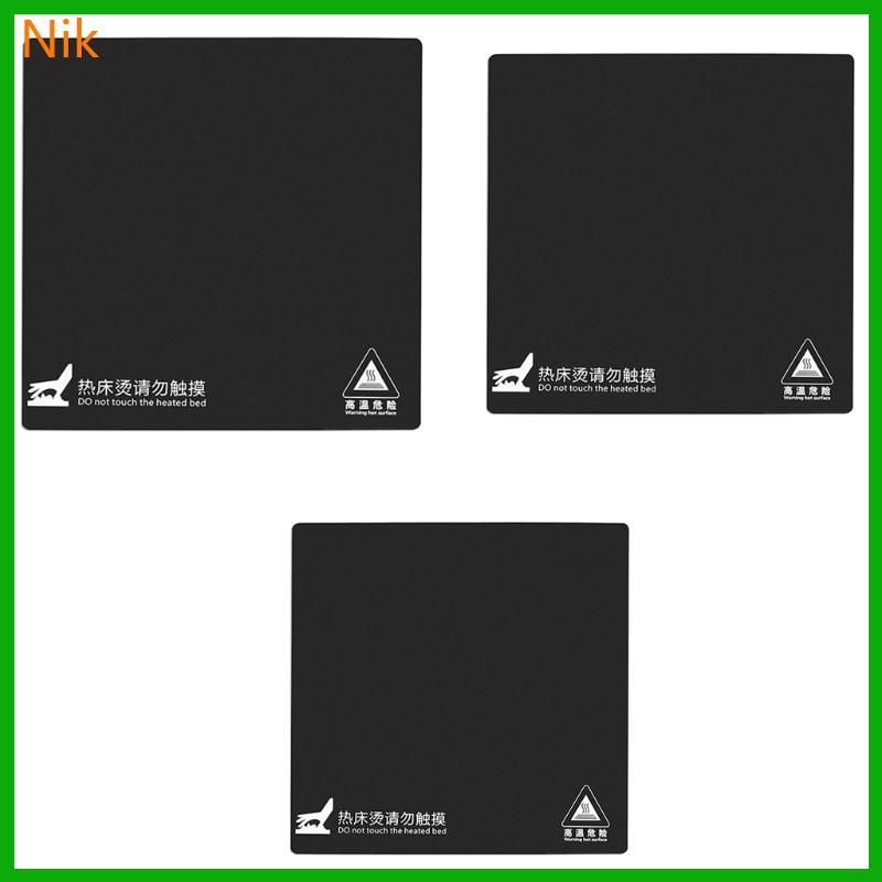 บ๊๊๊ลก.ศ. Square 220 214 310mm Print Build Plate Sticker Sheet 3D Printer Build Plate