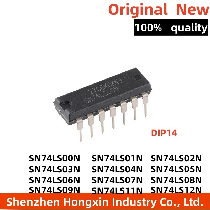 5PCS SN74LS00N SN74LS01N SN74LS02N SN74LS03N SN74LS04N SN74LS05N SN74LS07N SN74LS06N SN74LS08N SN74L