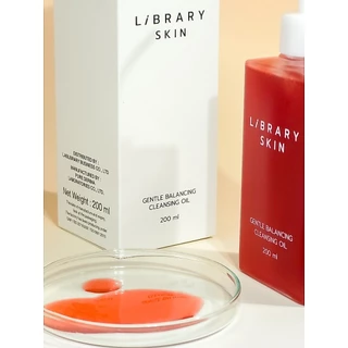 LIBRARY SKIN GENTLE BALANCING CLEANSING OIL ไลบรารี สกิน เจนเทิล บาลานซิ่ง คลีนซิ่ง ออยล์