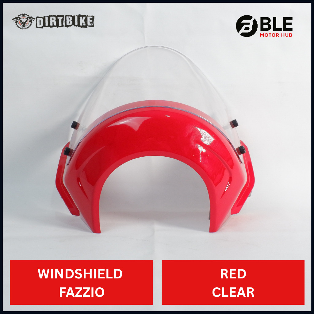 Dirtbike Winsil Fazzio Red Clear | BLE มอเตอร์ฮับ