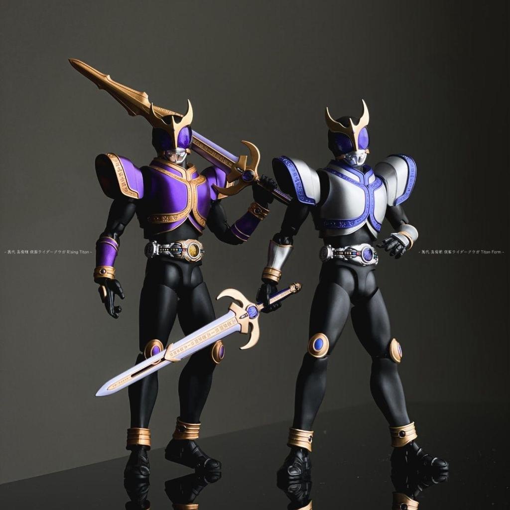 Kamen Rider ko SHF แกะสลักกระดูกจริง Kamen Rider kuuga kuuga ระเหิดไททัน