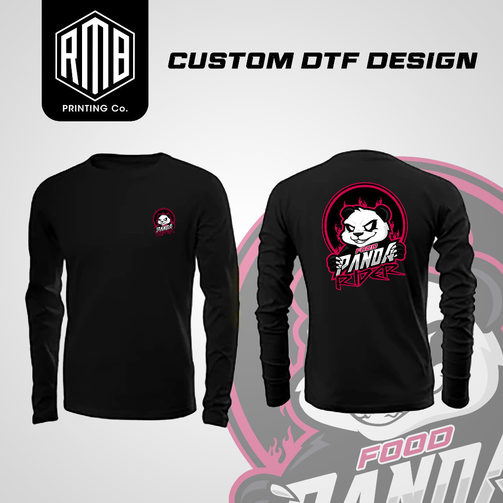 FOODPANDA LONGSLEEVE UNIFORM | ออกแบบเอง DTF