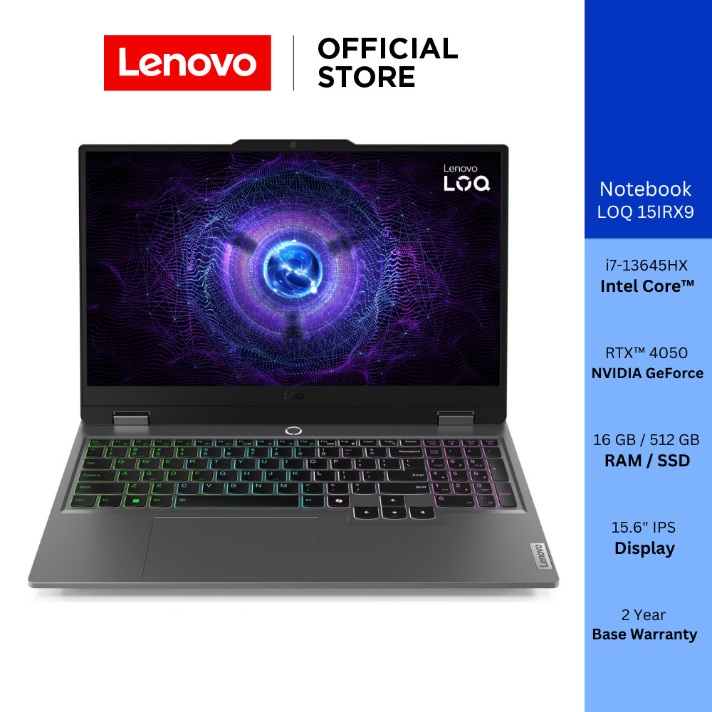 Lenovo LOQ 15IRX9(83DV01JNTA)Notebook Intel Core i7-13645HX RTX 4050 RAM 16GB SSD 512GB 15.6" IPS | 