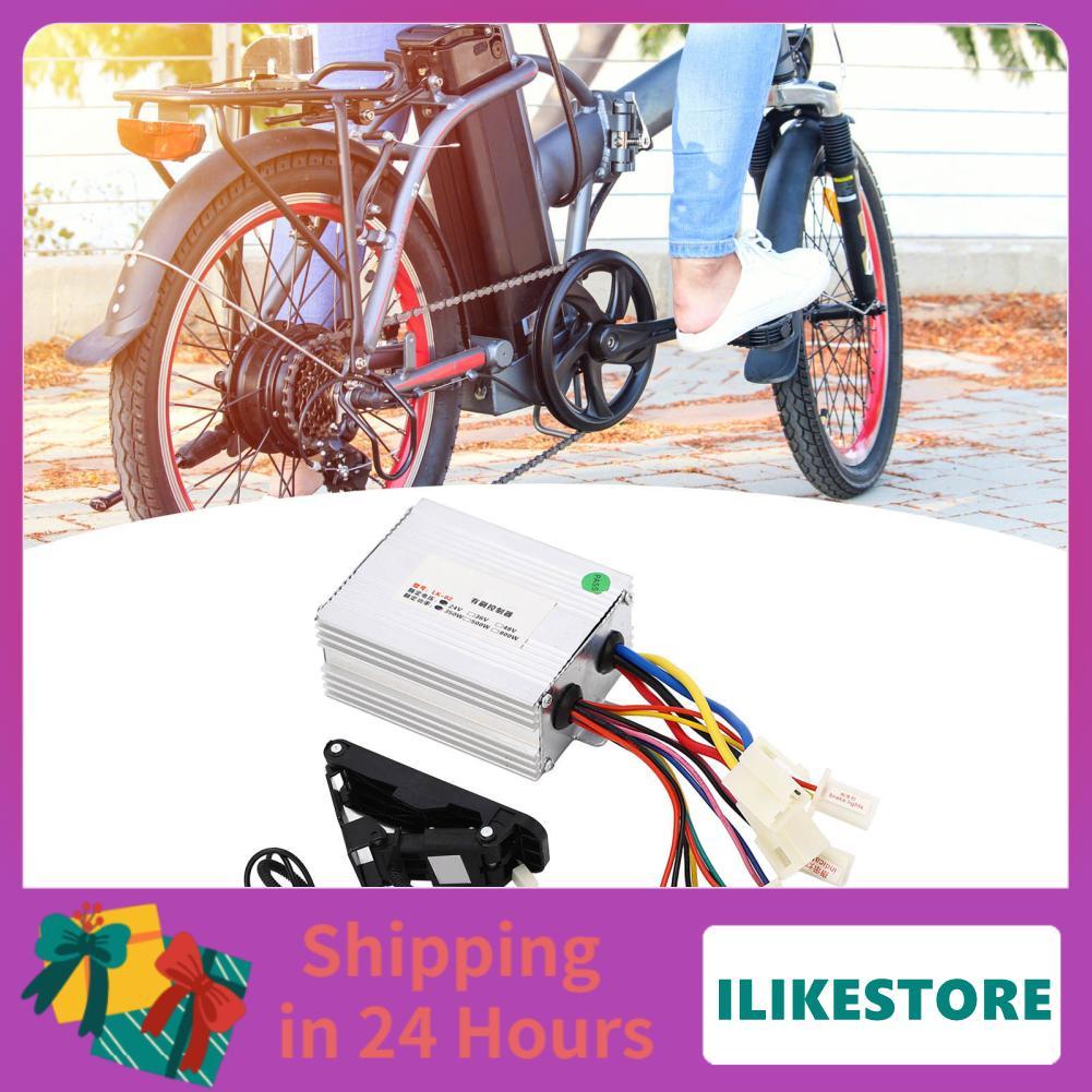 Ilikestore รถสามล้อไฟฟ้าชุดมอเตอร์ 24V 350W ระบบการแปลงเท้าเหยียบคันเร่ง Controller สำหรับจักรยานอัพ