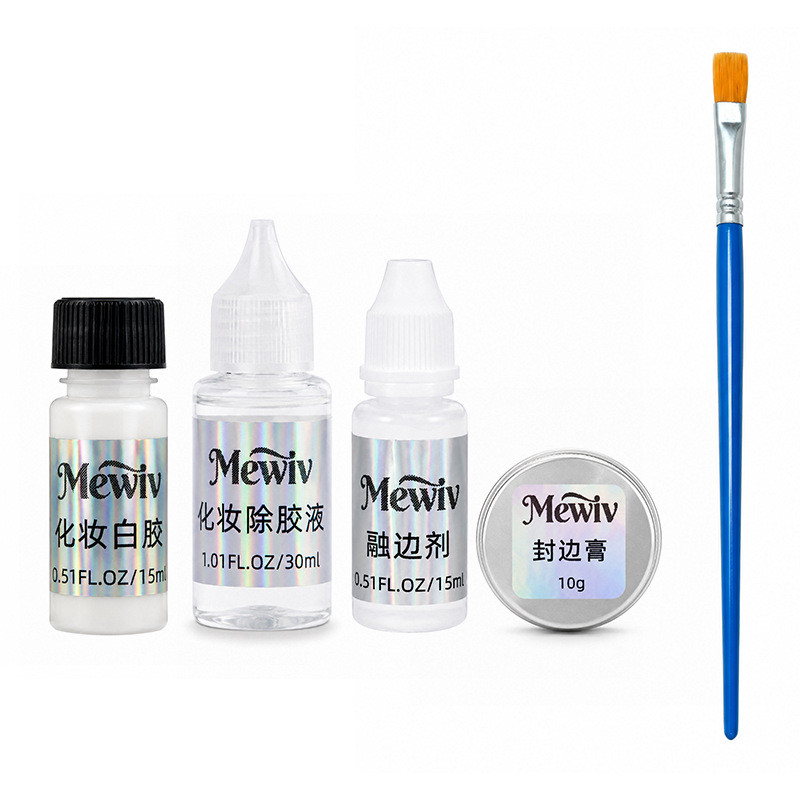 Mewiv ซิลิโคนจมูกปลอมเทคนิคพิเศษกระเป๋าเครื่องสําอาง MSDS Invisible Non-Marking Edge กาวพิเศษคอสเพลย
