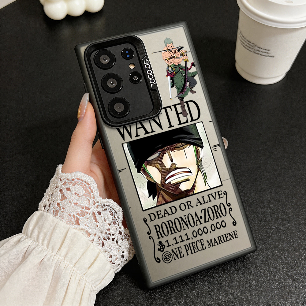 Samsung Roronoa Zoro Matte Case สําหรับ Samsung Galaxy A17,S25 Ultra,A06,17,XSMAX