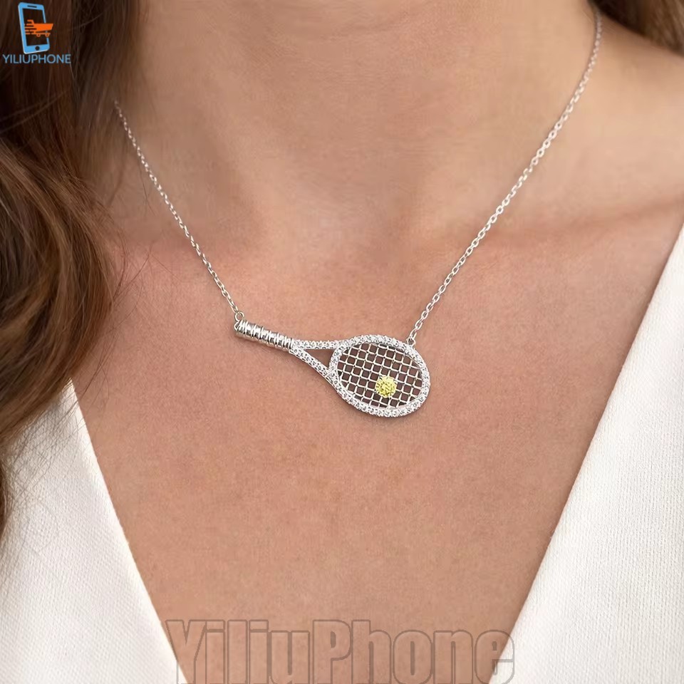 [Bless] [BR] สร้อยคอไม้เทนนิส Zirconia - ปรับได้ - โซ่เสื้อกันหนาว - สําหรับผู้หญิงสาว - โซ่กระดูกไห