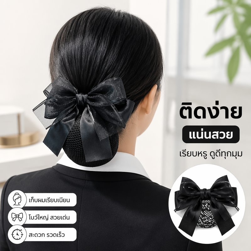 เน็ตคลุมผม บุญ ปก ขนาดเล็ก ตาข่ายละเอียด ยืดหยุ่น ปลอดภัย ถือ สไตล์เครื่องแบบพยาบาลทํางานอย่างเป็นทางการ