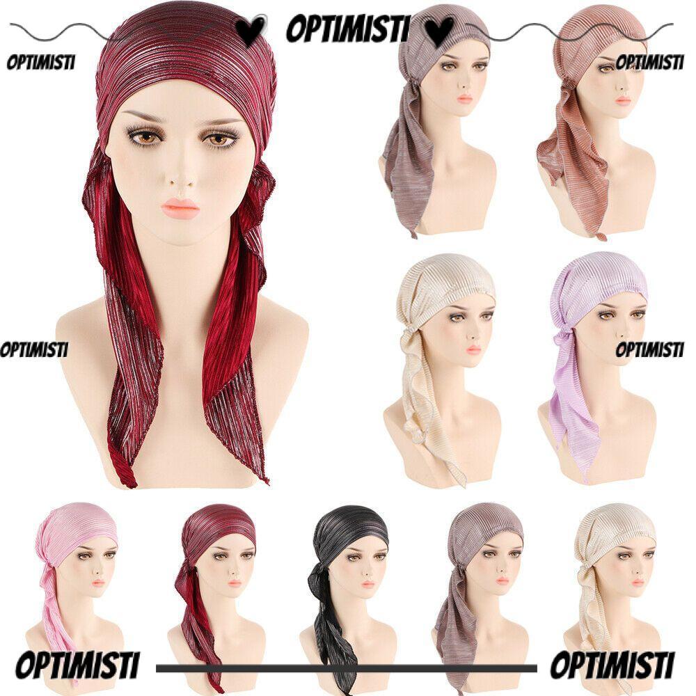 OPTIMISTI8E Beanie Cap Sleep Hat Hair Loss Headwrap Headscarf Head Cover Cancer Chemo Cap