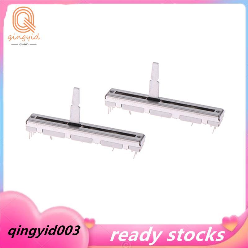 Potentiometer แนวตั้ง Fader 2 ชิ้นสําหรับ DJ สําหรับ -300 400 500 600 700 800/SVM-1000/-2000 3000 50