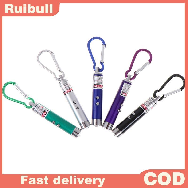 ใหม่ 3-in-1 แบบพกพามินิแสงเลเซอร์ตัวชี้ไฟฉาย LED คานไฟฉายพวงกุญแจ
 ร้อน