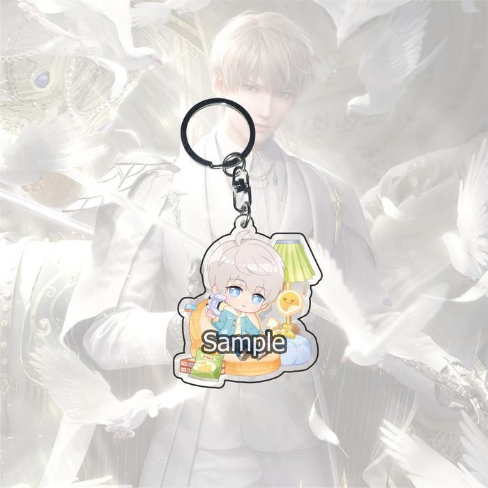 Gantungan Kunci Love and Deep Space Xavier all - Key Chain - Xavier 01 Mary Shop