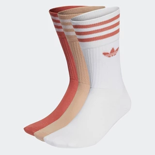adidas ไลฟ์สไตล์ ถุงเท้าความยาวครึ่งแข้ง (3 คู่) Unisex สีขาว HL6767
