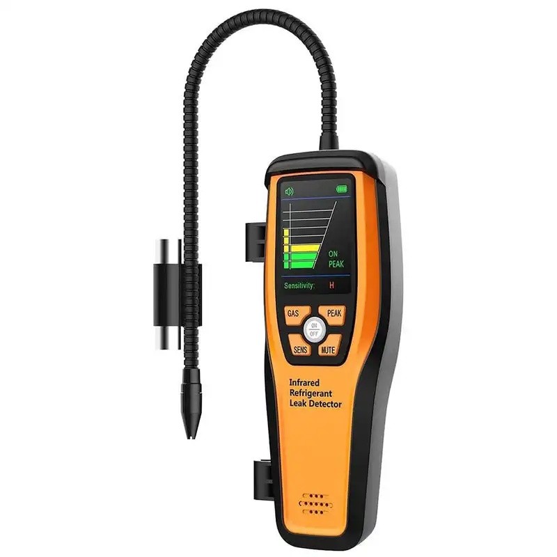 ของแท้ใหม่เอี่ยม Elitech ILD-200 HVAC Refrigerant Leak Detector Hand Tool Halogen Freon Sniffer การต