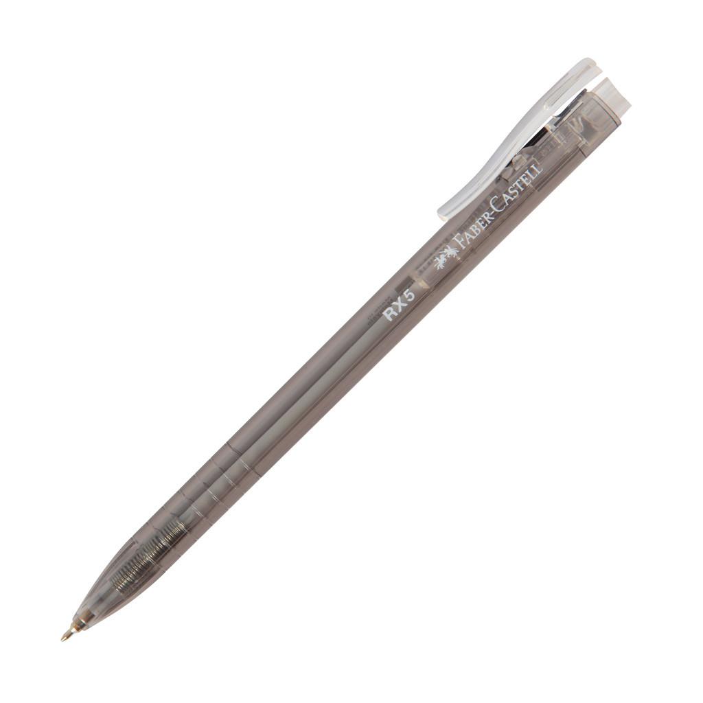 ปากกาลูกลื่น 0.5 มม. Faber-Castell รุ่น RX5 สีดำ