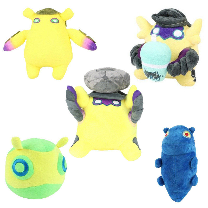 Cross-Border สินค้าใหม่ Valorant Gekko Plush Fearless สัญญาเกม Gekko สินค้าของเล่นตุ๊กตา 8.1-136